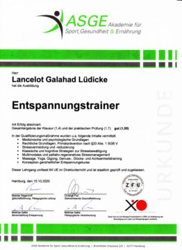 Entspannungstrainer Entspannungstrainer